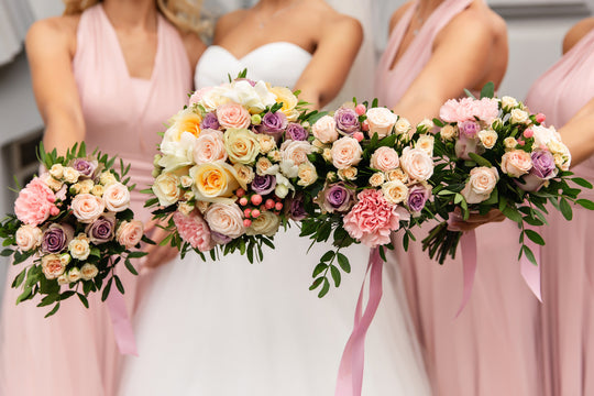 A Bride’s Guide To Wedding Bouquet And Gown Matches