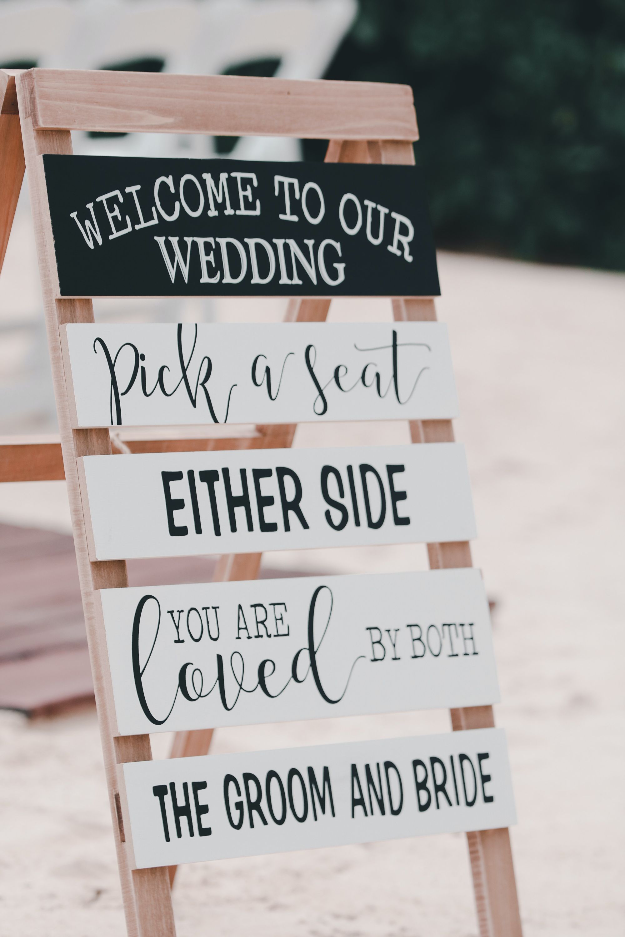 Homemade wedding signs diy 60 photos - Astyledwedding.com