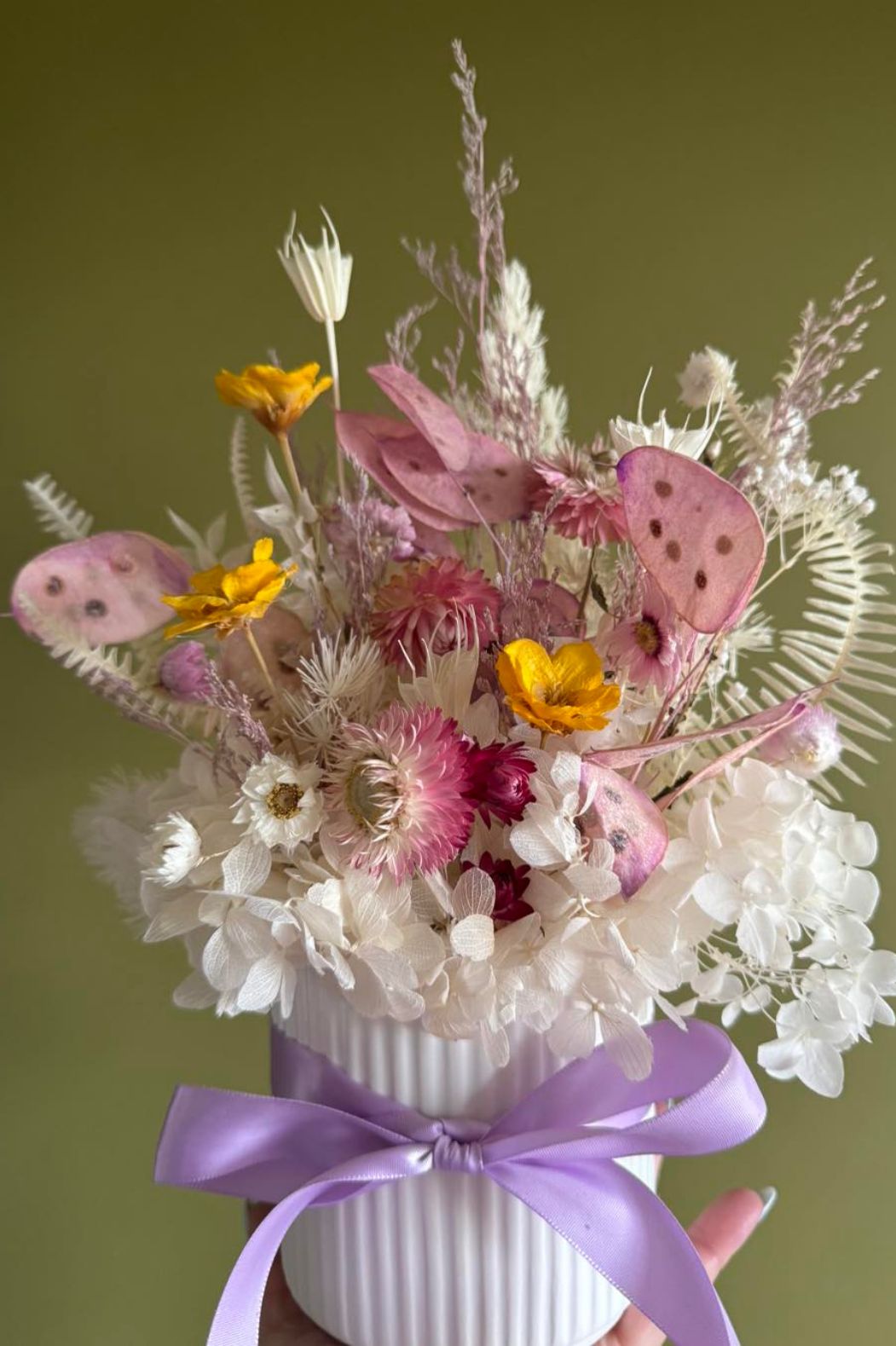 Custom dried flower arrangements in Melbourne for a special 30th birthday