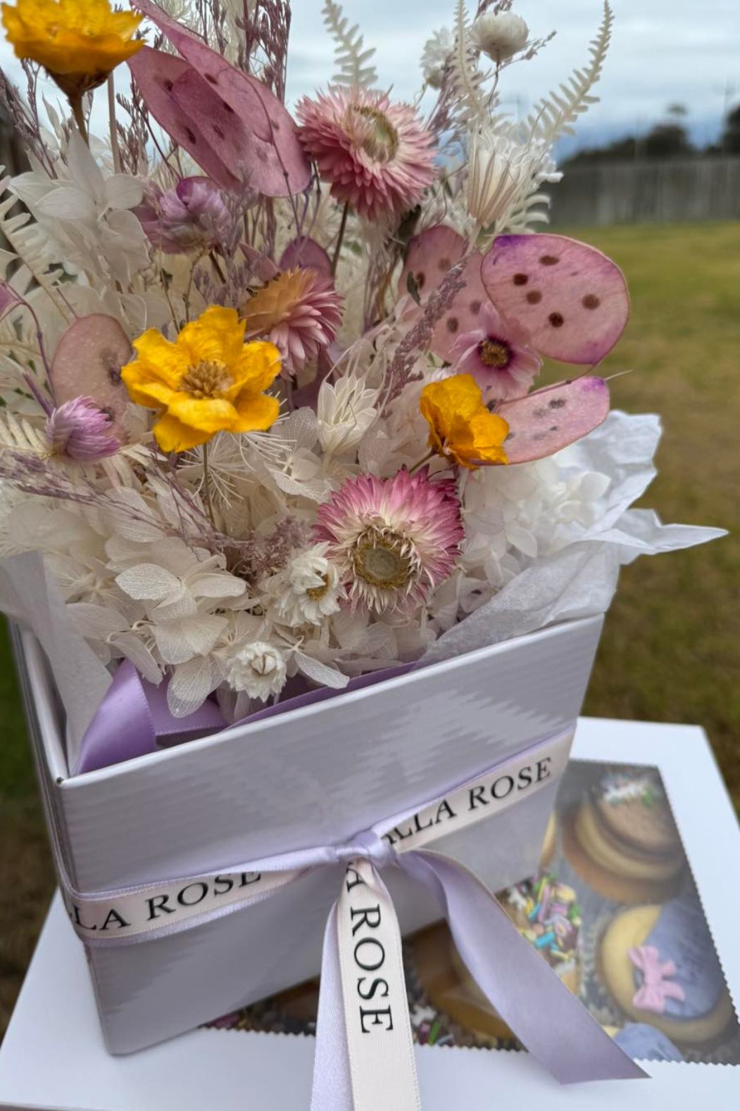 Custom dried flower arrangements in Melbourne for a special 30th birthday